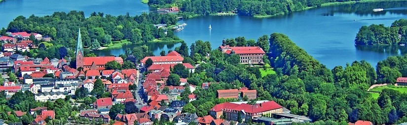 Aerial shot of Eutin
